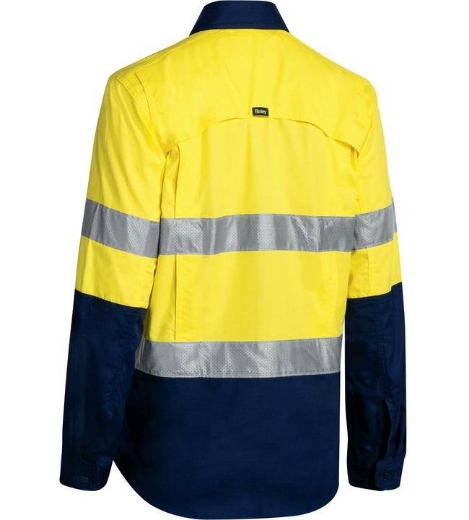 Picture of Bisley,Women's Taped X Airflow™ Ripstop Hi Vis Shirt